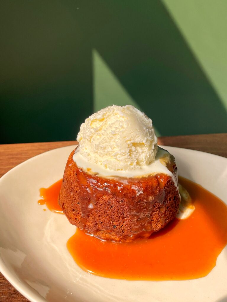 Pumpkin Spice Sticky Toffee Pudding