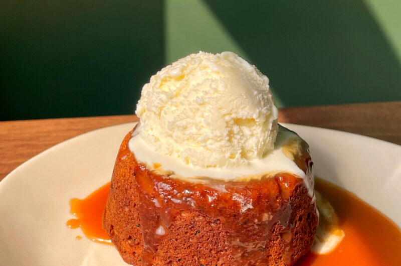 Pumpkin Spice Sticky Toffee Pudding