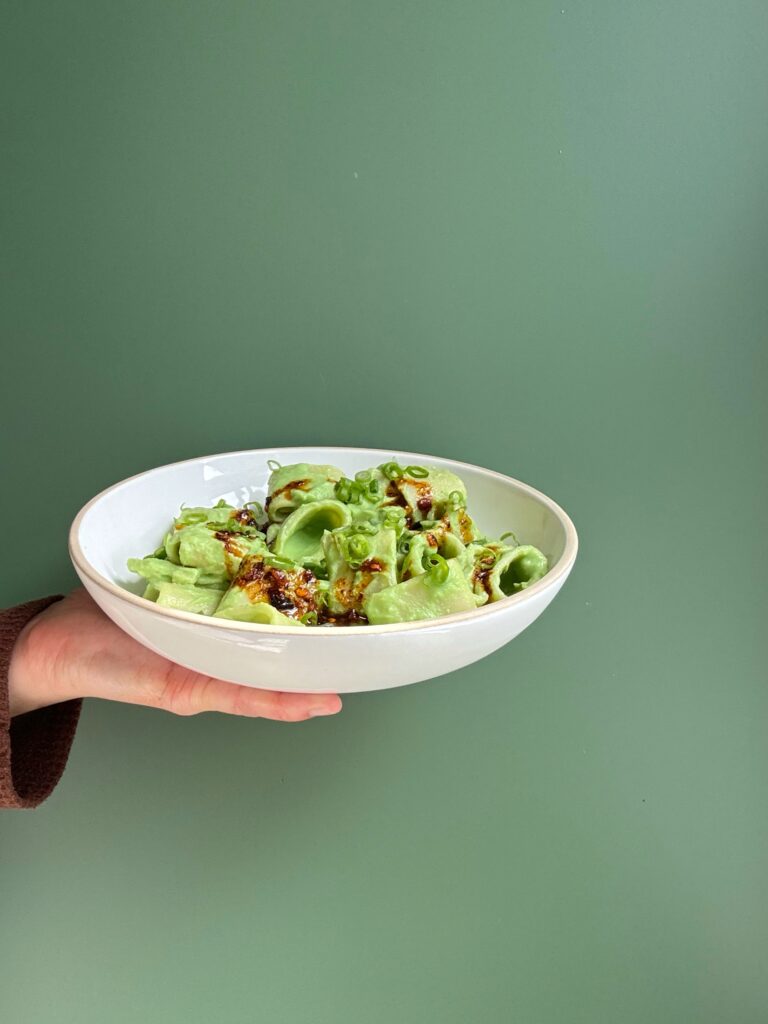 Broccoli Miso and Ricotta Pasta