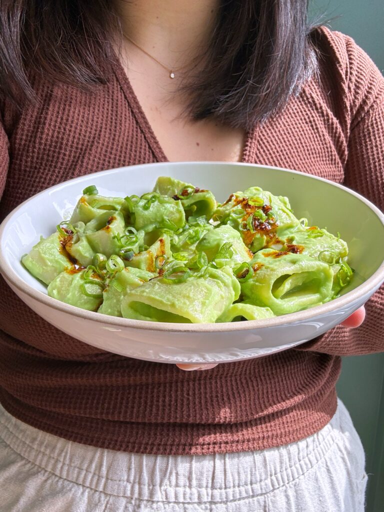 Broccoli Miso and Ricotta Pasta