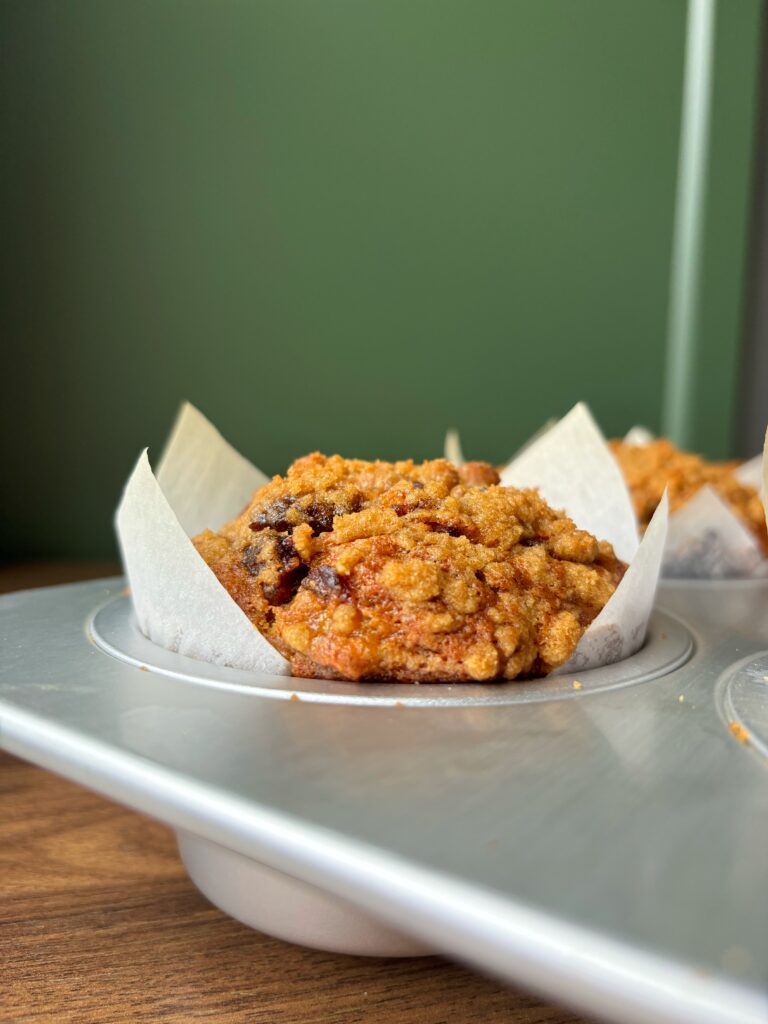 Sticky Date Banana Muffins